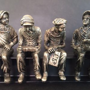 Lunchtime on a Skyscraper 5″ Bronze